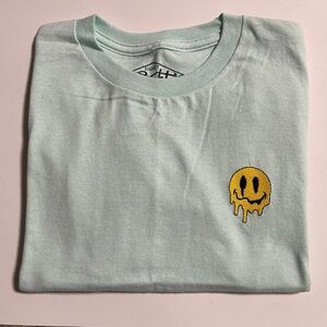 Eighty Eight Drip Smiley Face Embroidered T-Shirt Men’s 
Brand New, Size Small,